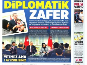 22 Eylül 2014 gazete manşetleri