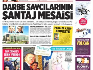 29 Eylül 2014 gazete manşetleri