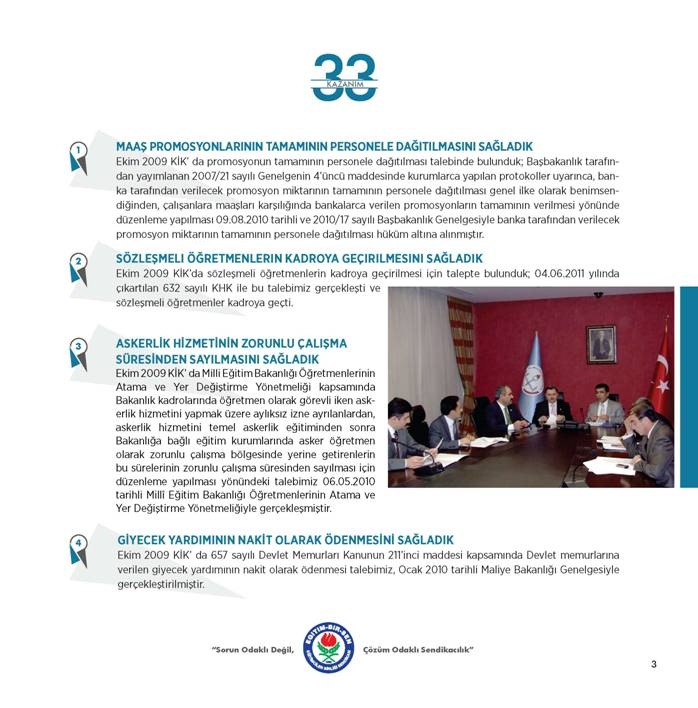 Kurum İdari Kuruluyla 33 Kazanım 3