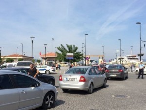 Bayram dönüşünde yollar kilitlendi