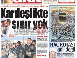 8 Ekim 2014 Günün gazete manşetleri