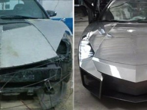 Lamborghini görünümlü Mitsubishi