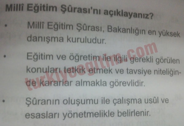 MEB Müdürlük Mülakatları Soru ve Cevaplar - 2 13