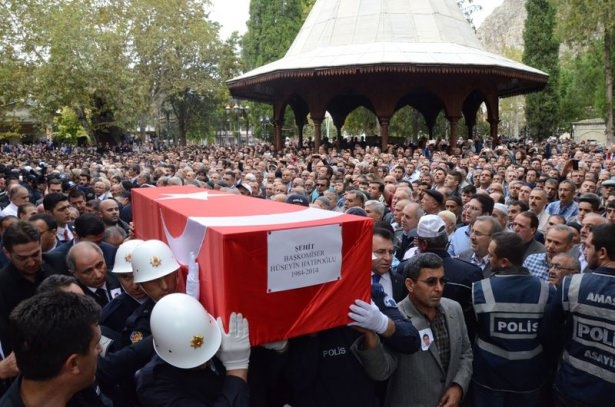 Şehit başkomiser son yolculuğuna uğurlandı 10