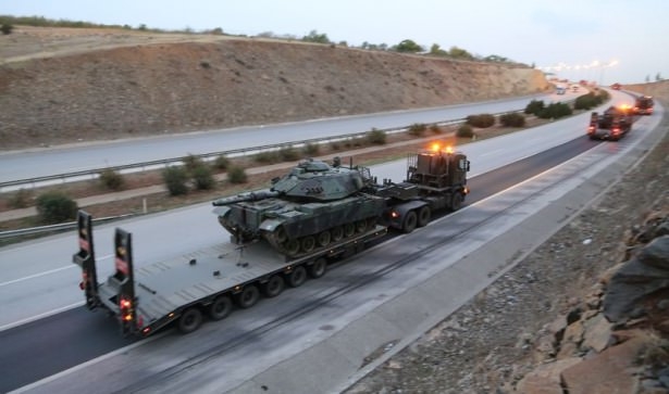 Suriye sınırına tank sevkıyatı! 12
