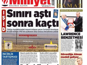 14 Ekim 2014 gazete manşetleri