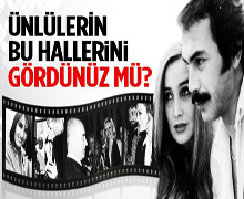 Ünlülerin hiçbir yerde görmediğiniz fotoğrafları