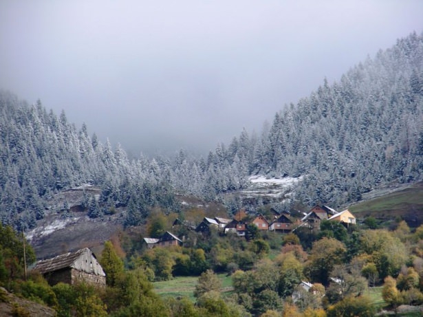 Türkiye'den kar manzaraları 37