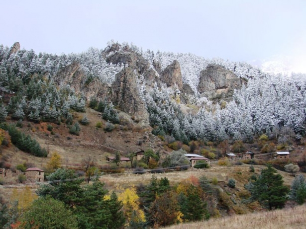 Türkiye'den kar manzaraları 38