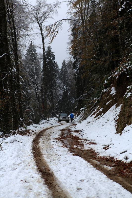Türkiye'den kar manzaraları 41