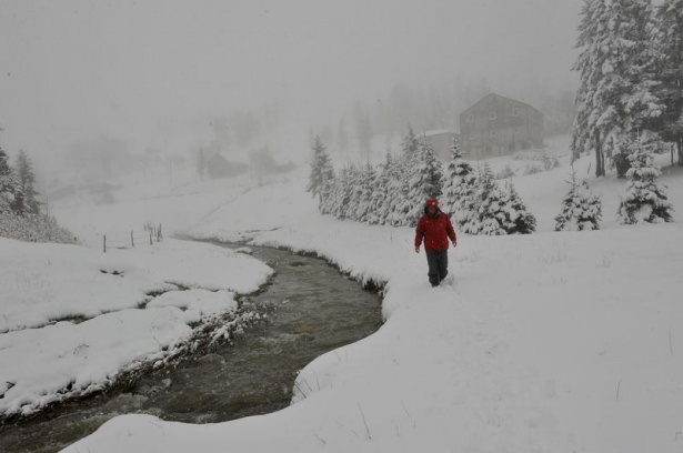 Türkiye'den kar manzaraları 68