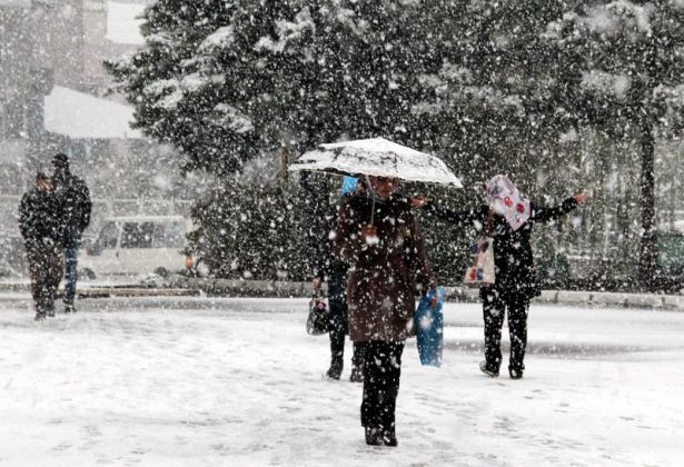 Türkiye'den kar manzaraları 8