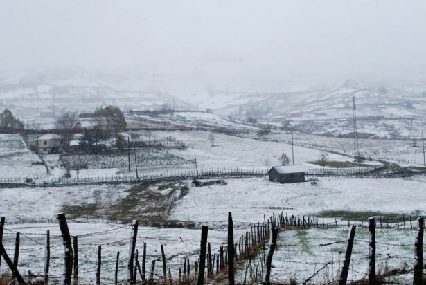 Türkiye'den kar manzaraları 84
