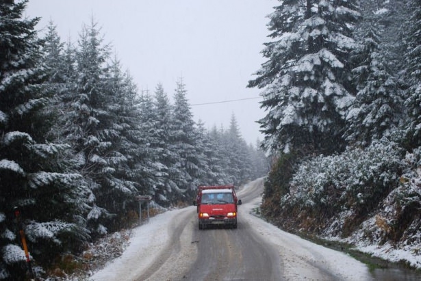 Türkiye'den kar manzaraları 85