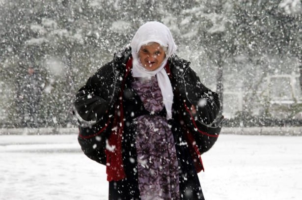 Türkiye'den kar manzaraları 9