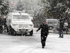 Türkiye'den kar manzaraları