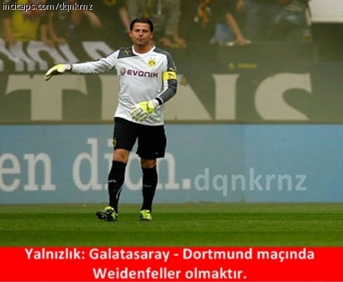 Galatasaray - Dortmund maçı capsleri 11