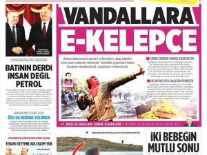 24 Ekim 2014 gazete manşetleri