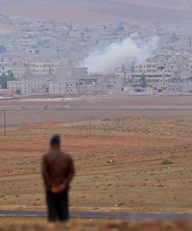 Çatışmaları sınırdan böyle izlediler 14