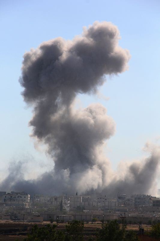 Çatışmaları sınırdan böyle izlediler 18