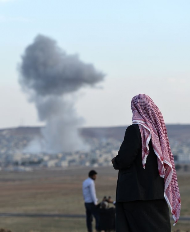 Çatışmaları sınırdan böyle izlediler 22