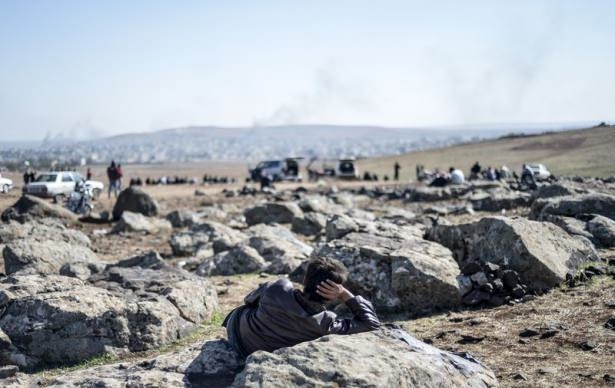 Çatışmaları sınırdan böyle izlediler 25