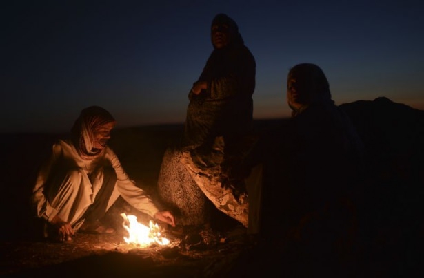 Çatışmaları sınırdan böyle izlediler 33
