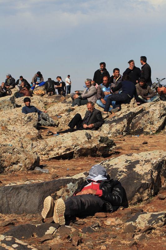 Çatışmaları sınırdan böyle izlediler 4