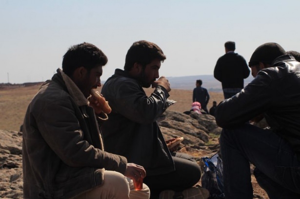 Çatışmaları sınırdan böyle izlediler 7