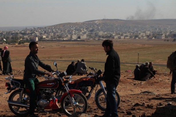 Çatışmaları sınırdan böyle izlediler 8