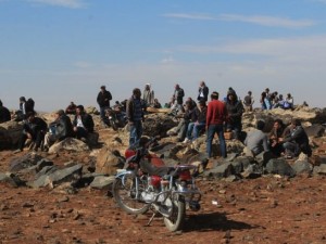 Çatışmaları sınırdan böyle izlediler