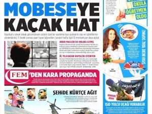 27 Ekim 2014 gazete manşetleri