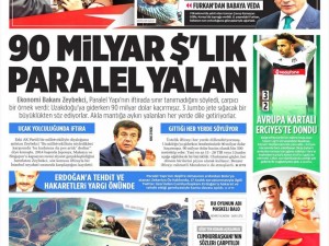 28 Ekim 2014 gazete manşetleri