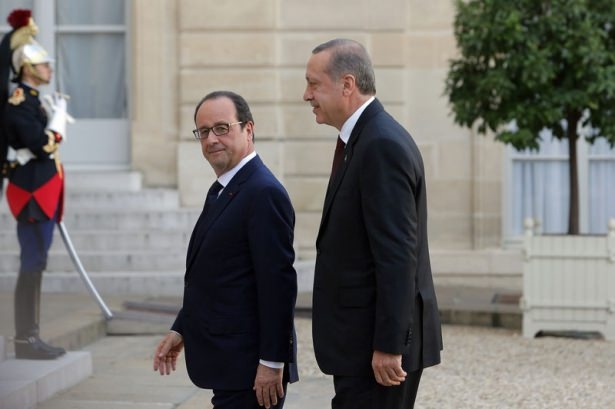 Cumhurbaşkanı Erdoğan Fransa'da 7