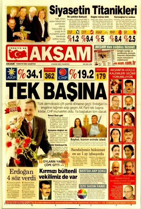 Dünden bugüne Ak Parti 23