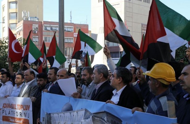 Türkiye 'Kahrolsun İsrail' sloganlarıyla inledi 1
