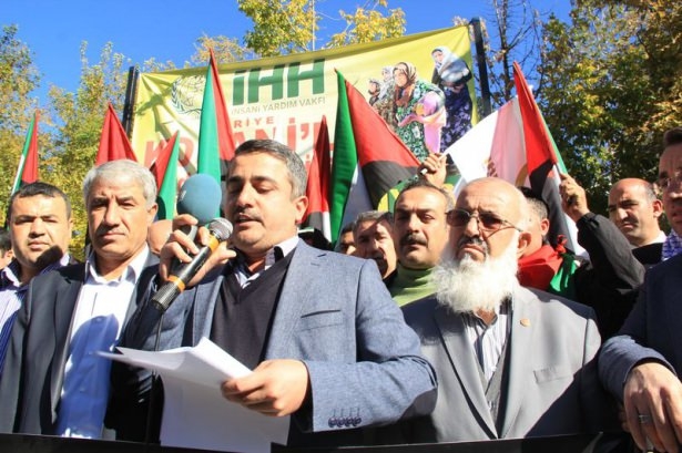 Türkiye 'Kahrolsun İsrail' sloganlarıyla inledi 10