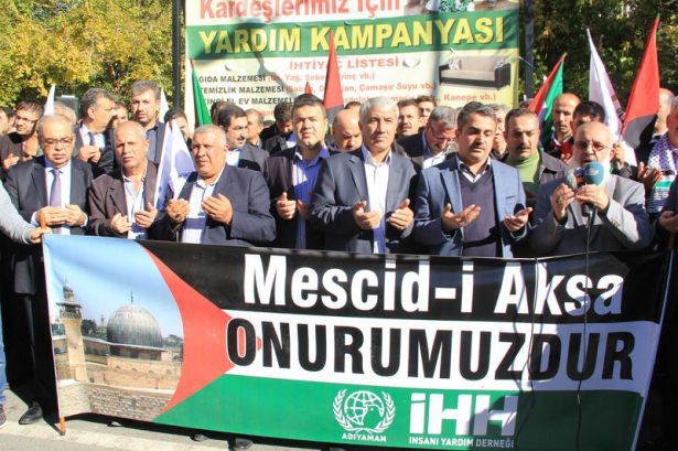 Türkiye 'Kahrolsun İsrail' sloganlarıyla inledi 11