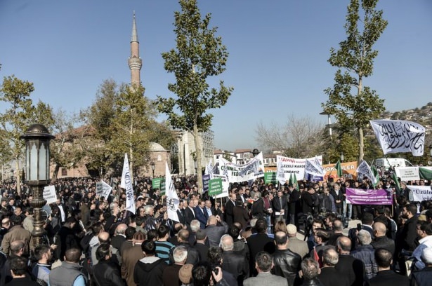 Türkiye 'Kahrolsun İsrail' sloganlarıyla inledi 12