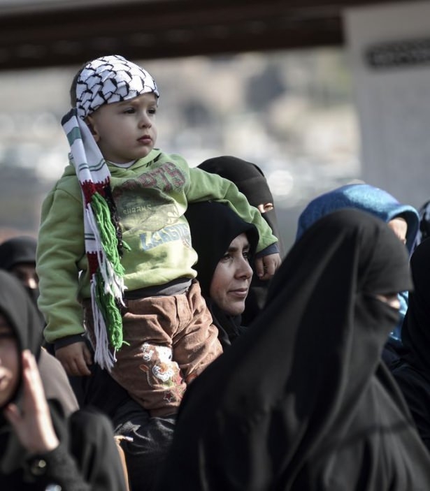 Türkiye 'Kahrolsun İsrail' sloganlarıyla inledi 16