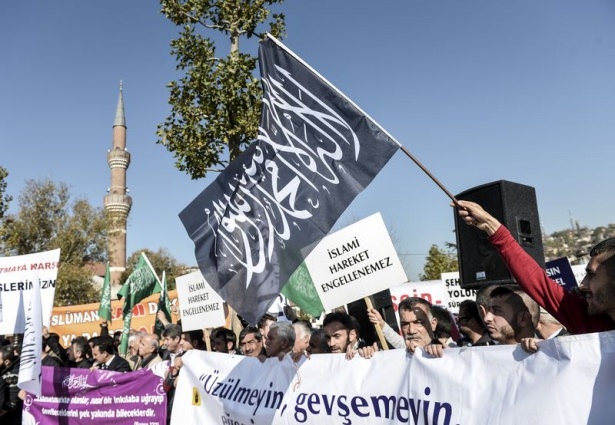 Türkiye 'Kahrolsun İsrail' sloganlarıyla inledi 18