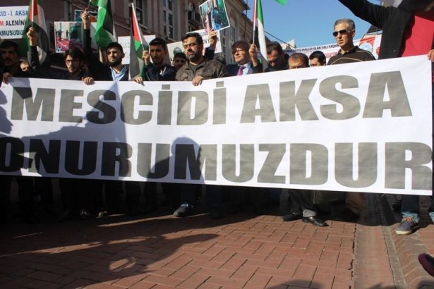 Türkiye 'Kahrolsun İsrail' sloganlarıyla inledi 26
