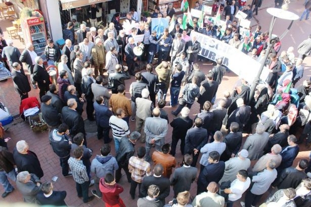 Türkiye 'Kahrolsun İsrail' sloganlarıyla inledi 27