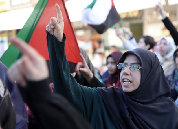 Türkiye 'Kahrolsun İsrail' sloganlarıyla inledi 4