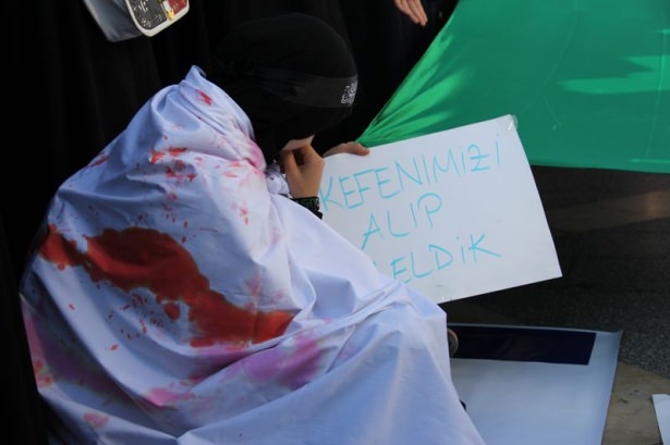 Türkiye 'Kahrolsun İsrail' sloganlarıyla inledi 53