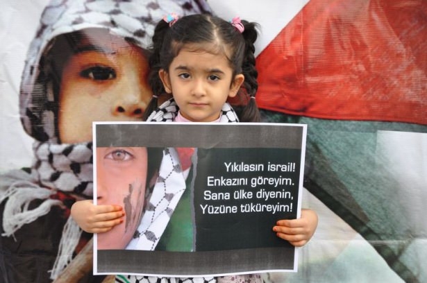 Türkiye 'Kahrolsun İsrail' sloganlarıyla inledi 59