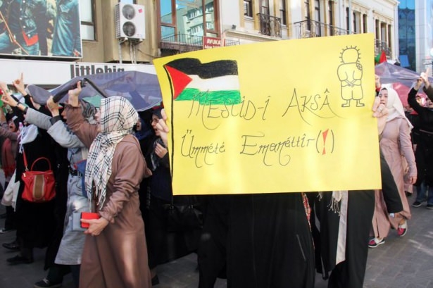 Türkiye 'Kahrolsun İsrail' sloganlarıyla inledi 63