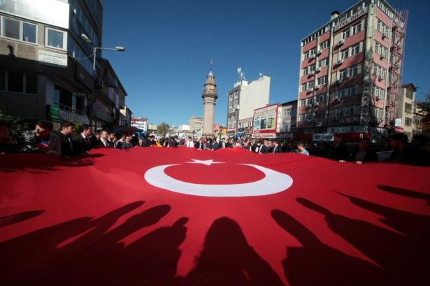 Türkiye 'Kahrolsun İsrail' sloganlarıyla inledi 67