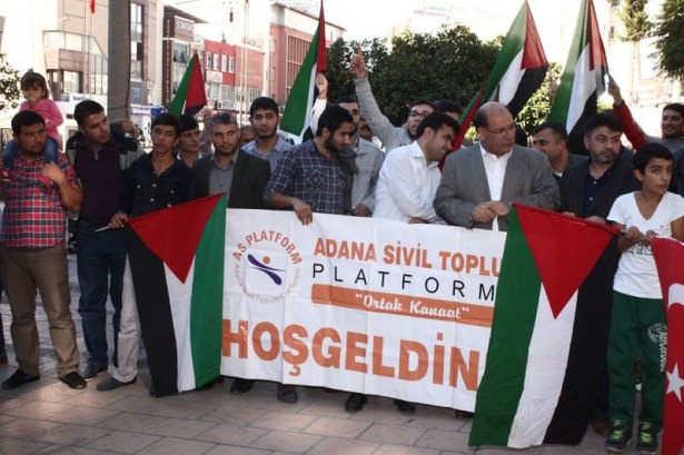 Türkiye 'Kahrolsun İsrail' sloganlarıyla inledi 7