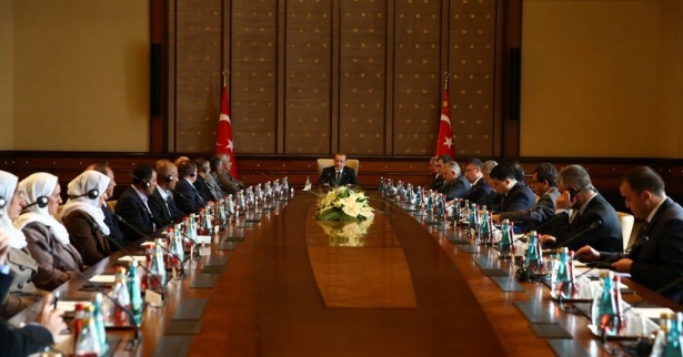 Cumhurbaşkanı Erdoğan Ezidileri kabul etti 1